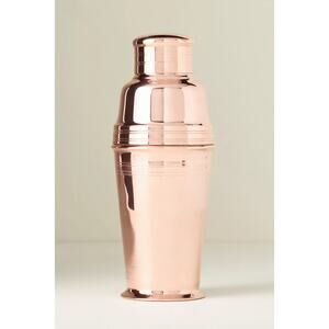 Anthropologie Coppermill Kitchen Vintage Inspired Copper Cocktail Shaker Mixer